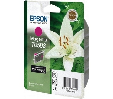 Epson inktpatroon Magenta T0593 Ultra Chrome K3