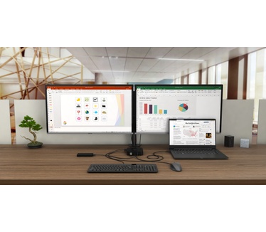 iTEC USB-C Dual Display Docking Station with Power Delivery 65W + Universal Charger 77 W
