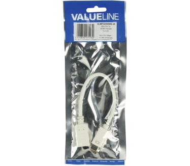 ValueLine Mini DVI - HDMI, M - F