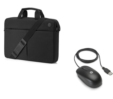 HP 15.6 Prelude Top Load with Mouse Bundle Zwart