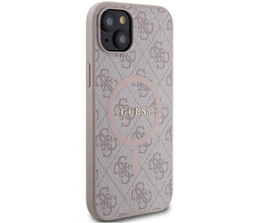 Guess 4G MagSafe Back Case - Apple iPhone 14 (6.1") - Roze Roze