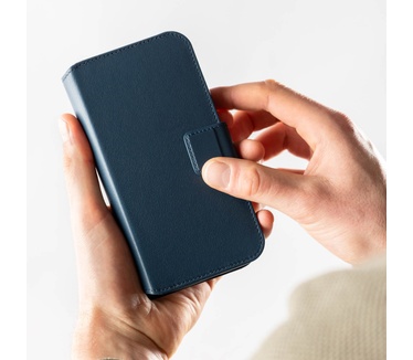 Accezz Leather Bookcase 2-in-1 met MagSafe voor de Apple iPhone 18 Pro Max / 17 Pro Max - Nightfall Blue