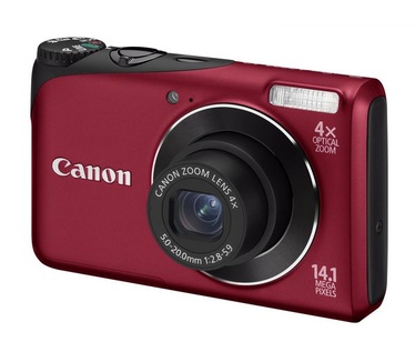 Canon Powershot A2200 Rood