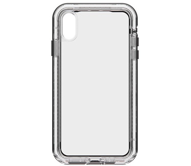 LifeProof Next Case Black Crystal (iPhone XS Max) Transparant