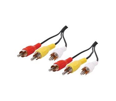 ValueLine 1.50m 3x RCA, M - M