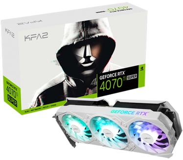 KFA2 GeForce RTX 4070 Ti SUPER EX Gamer White 1-Click OC