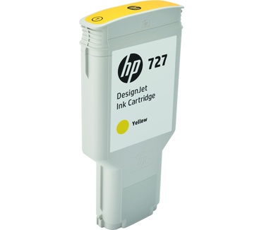 HP 727 gele DesignJet inktcartridge, 300 ml