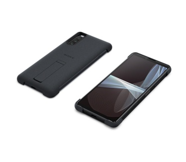 Sony Style Cover With Stand For Xperia 10 III Zwart