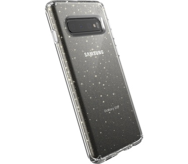 Speck Presidio Clear + Glitter Samsung Galaxy S10 Gold/Clear