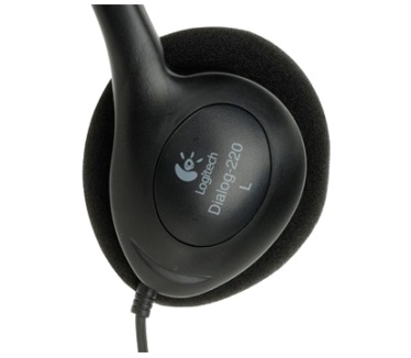 Logitech Dialog 220 (Zwart)