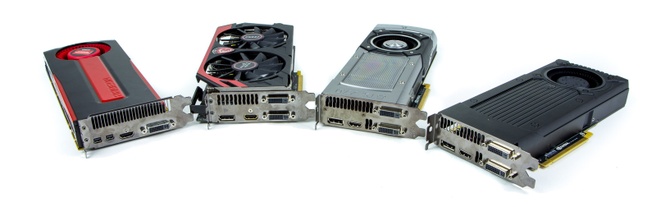 HD7950, R9 285, GTX770, GTX760