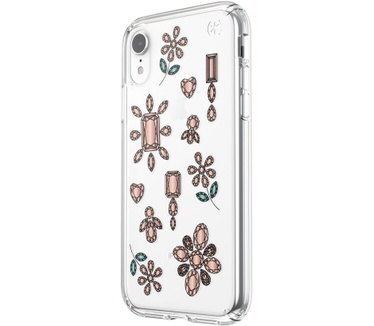 Speck Presidio Clear + Print Apple iPhone XR Dancingdiamonds Peach Gold/Clear