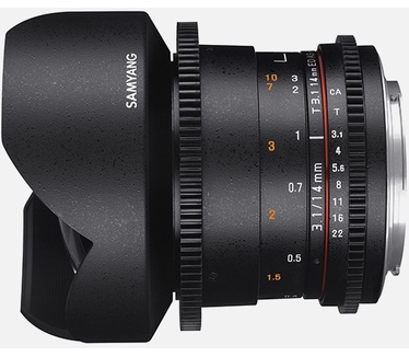 Samyang Optics 14mm T3.1 VDSLR  ED AS IF UMC II