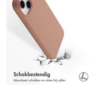 Accezz Liquid Silicone Backcover met MagSafe