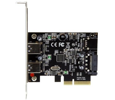 Startech.com 2 poorts USB 3.1 kaart - 10 Gbps per poort - 2x USB-A