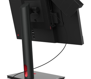 Lenovo ThinkCentre Tiny-In-One 22 Gen 5 (met touchscreen) Zwart