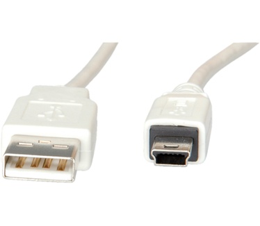 Roline USB 2.0 A - 5-Pin Mini, 3.0m