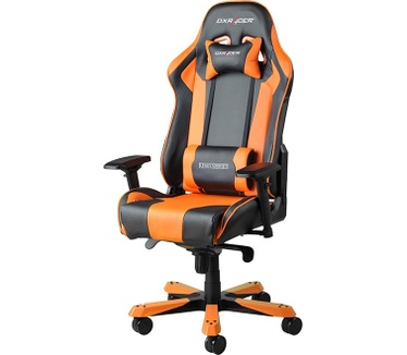 DXRacer King Gaming Chair (KF06-serie) Zwart/Oranje