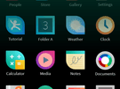 Jolla C met Sailfish OS screenshot