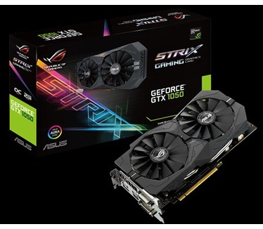 Asus ROG Strix GeForce GTX 1050 OC edition 2GB