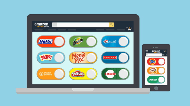 honderd vreemd Wiskunde Amazon start met digitale Dash-knoppen voor one-click buying - IT Pro -  Nieuws - Tweakers