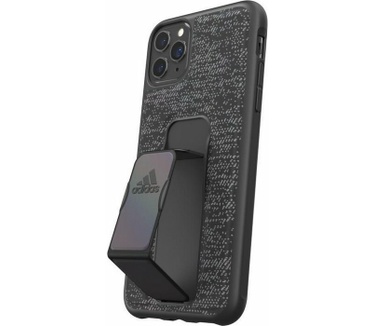 Adidas Grip Back Case - Apple iPhone 11 Pro Max (6.5") - Zwart Zwart
