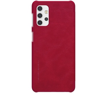 Nillkin Qin PU Leather Book Case - Samsung Galaxy A32 5G - Rood Rood