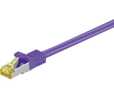 Microconnect CAT 7S/FTP  RJ45 PURPLE 0.50m Cat 7 PIMF tested up to 600MHz Paars
