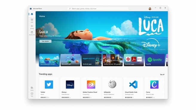 Vernieuwde Microsoft Store