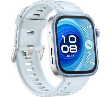Huawei Watch Fit 4 Pro, Zilver (Blauw)