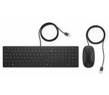 HP Pavilion Wired Keyboard and Mouse 400 (DE