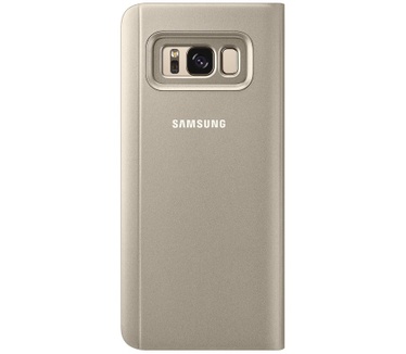 Samsung Galaxy S8 Clear View Cover Goud