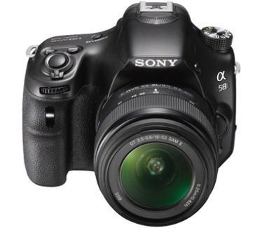 Sony Alpha A58K + 18-55 mm F3.5-5.6 SAM II Zwart