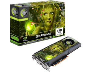 Nvidia GeForce GeForce GTX570 grafische kaart 1280 MB