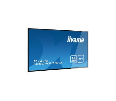 Iiyama ProLite LE5040UHS-B1 50" LED 4K Ultra HD Zwart beeldkrant