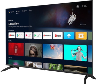 Chiq U55QG7L - 55" 4K QLED Android TV - Ultra-HD - Dolby Vision HDR - 2023 model Zwart