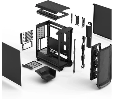 Fractal Design Meshify 3 Solid Zwart