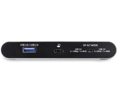 Startech.com Dual monitor USB-C 5-in-1 multiport adapter 2 x 4K DisplayPort 100W PD 3.0
