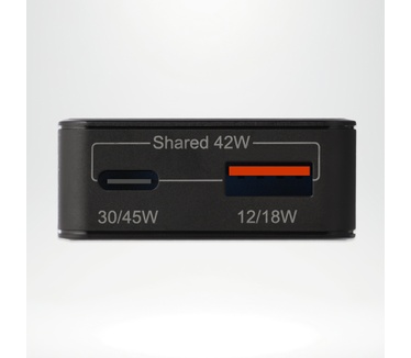 Accezz Ultra Slim GaN Charger 45W - USB-A + USB-C