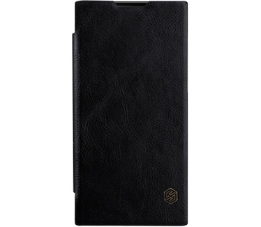 Nillkin Qin PU Leather Book Case - Sony Xperia L1 - Zwart Zwart