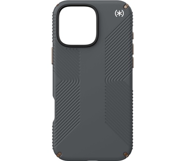 Speck Presidio2 Grip Apple iPhone 16 Pro Max Charcoal Grey - with Microban