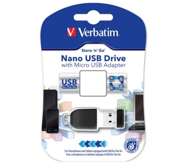 Verbatim Store 'n' Go Nano 16GB Zwart