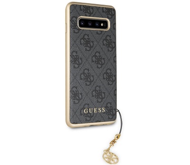 Guess 4G Charms Hard Case voor Samsung Galaxy S10 Plus - Bruin  Bruin
