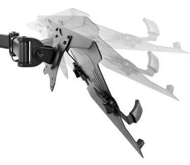 Startech.com Laptop Bureausteun, Monitor en Laptop Beugel, Schermen tot 34in (8kg) & Laptops (4.5kg), Gearticuleerde VESA Laptopsteun, Bureauklem/Doorvoertule