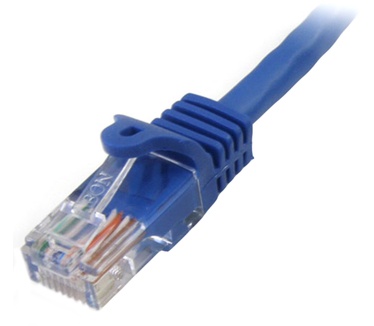 Startech.com Cat5e Ethernet netwerkkabel met snagless RJ45 connectors UTP kabel 0,5m blauw Blauw