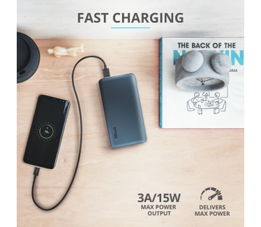 Trust Primo Compact Powerbank 15.000 mAh Blauw