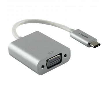 Ligawo 0.15m, USB3.1-C/VGA