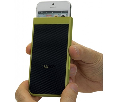 Muvit iPhone 5 / 5S TWITCH Case (black/acid green)
