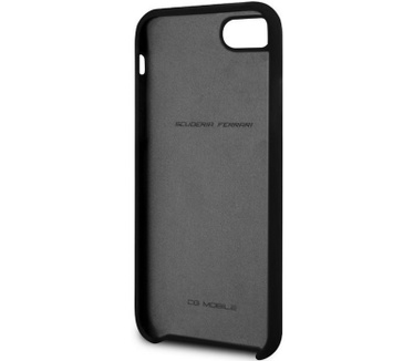 Ferrari SF Silicone Hard Case - Apple iPhone 7/8/SE (2020) Zwart  Zwart