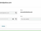 Google Chrome Canary wachtwoord delen, november 2023